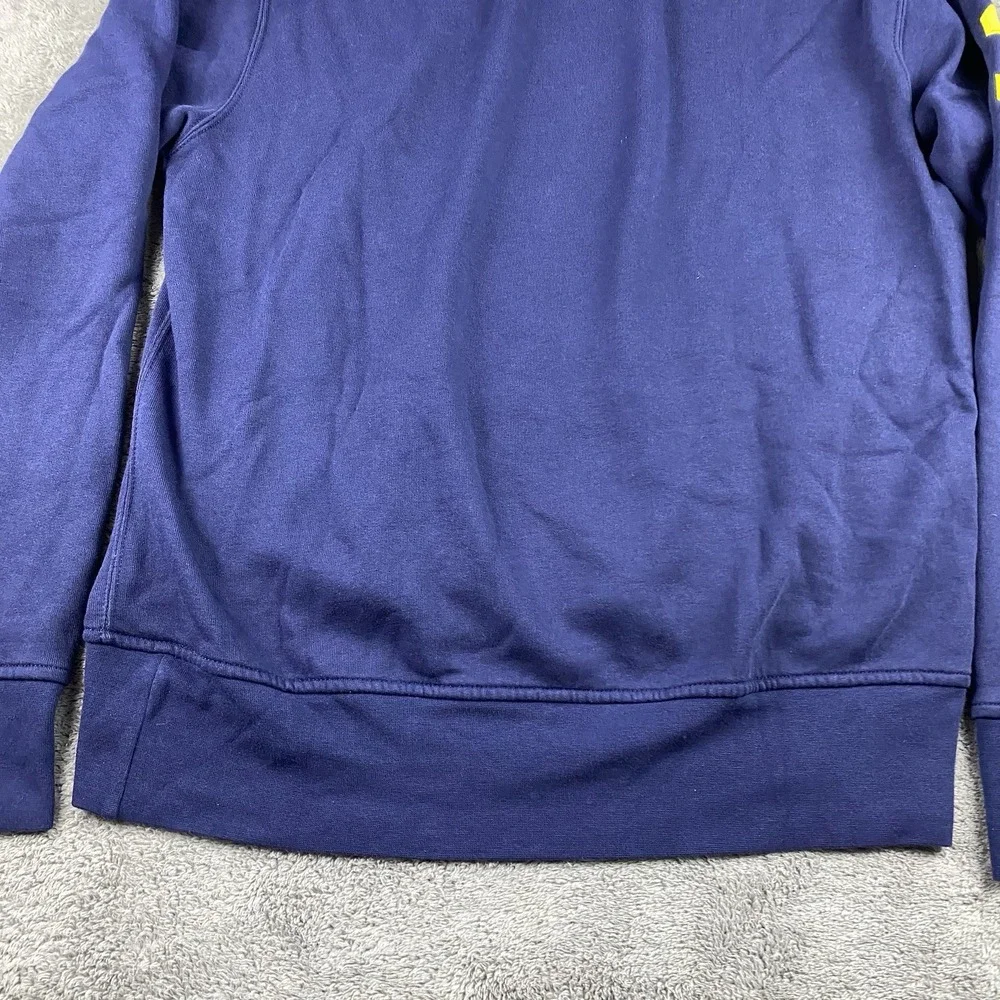 Polo Ralph Lauren Pony Fleece Hoodie Navy Mens Medium‎ Blue Long Sleeve
